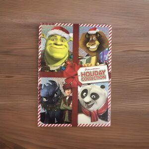 DreamWorks Holiday Collection DVD 2-Disc Box Set Shrek Panda Madagascar Dragon